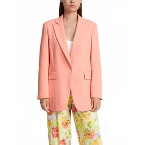 NEW MARC CAIN long blazer in deep peach